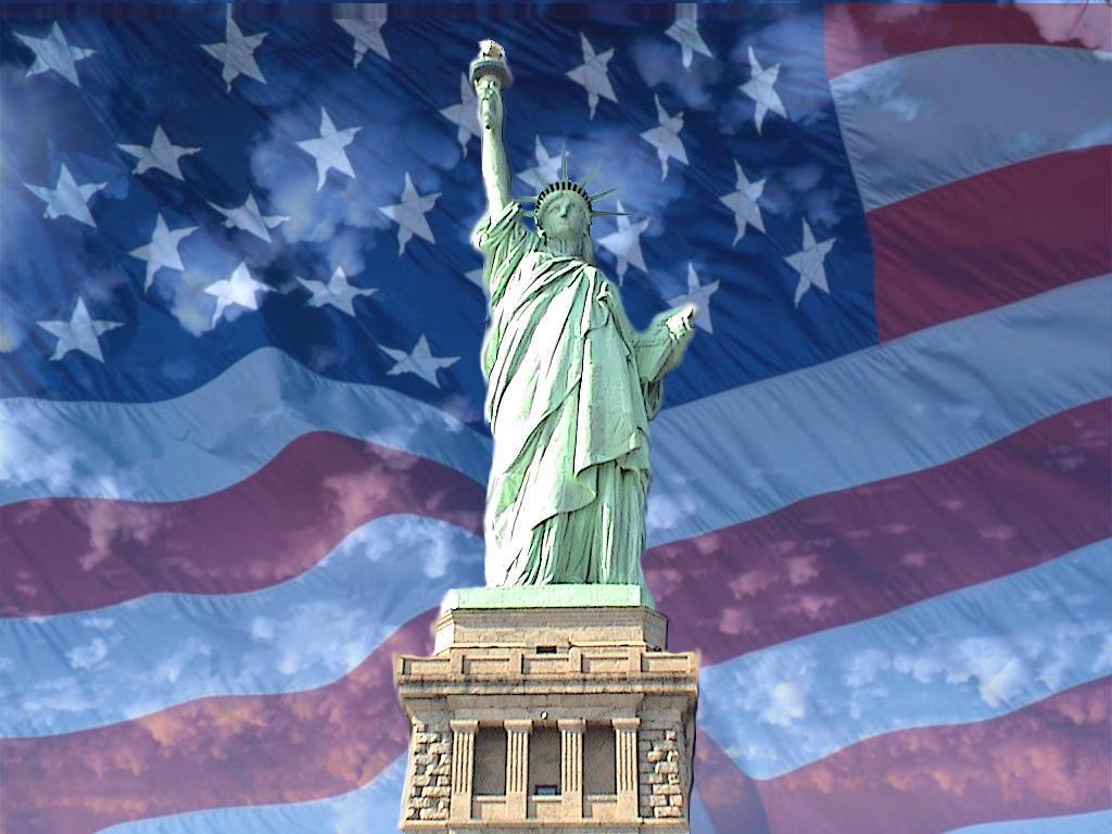 Statue of Liberty New York free desk 4K backgrounds