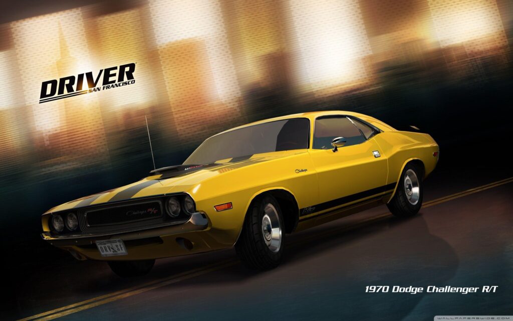 Driver San Francisco Dodge Challenger RT ❤ K 2K Desktop