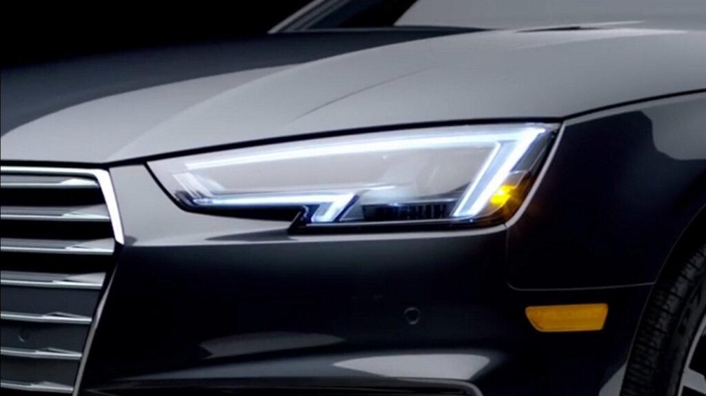Audi A LED headlights 2K wallpapers