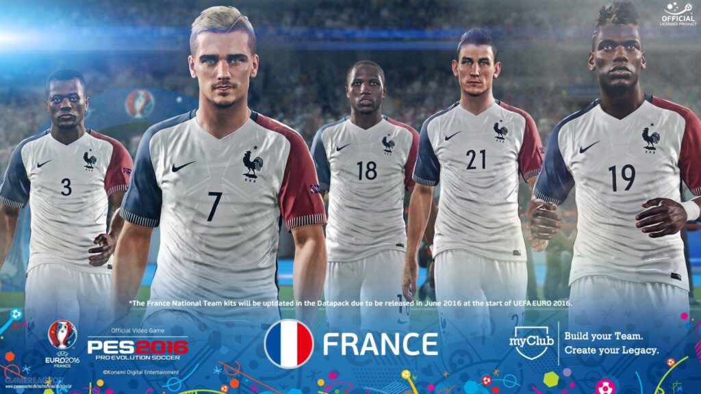 Pictures of The UEFA EURO version of PES is out now |