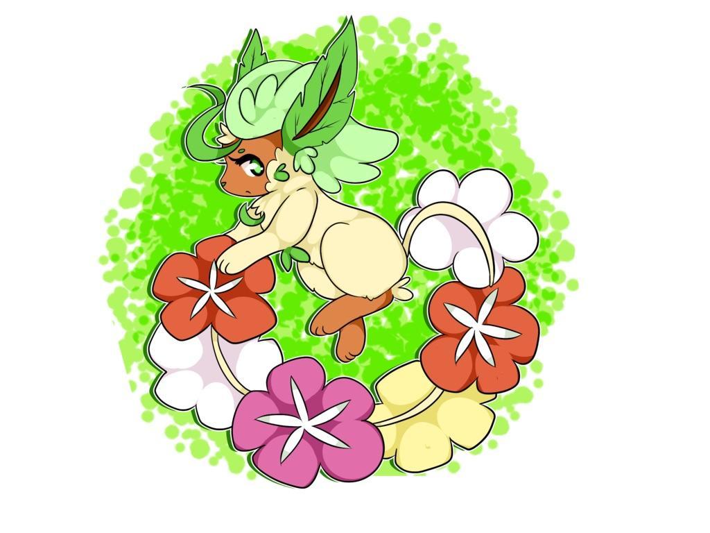 My hobby is Pokémon fusions Meet a Comfey|Leafeon