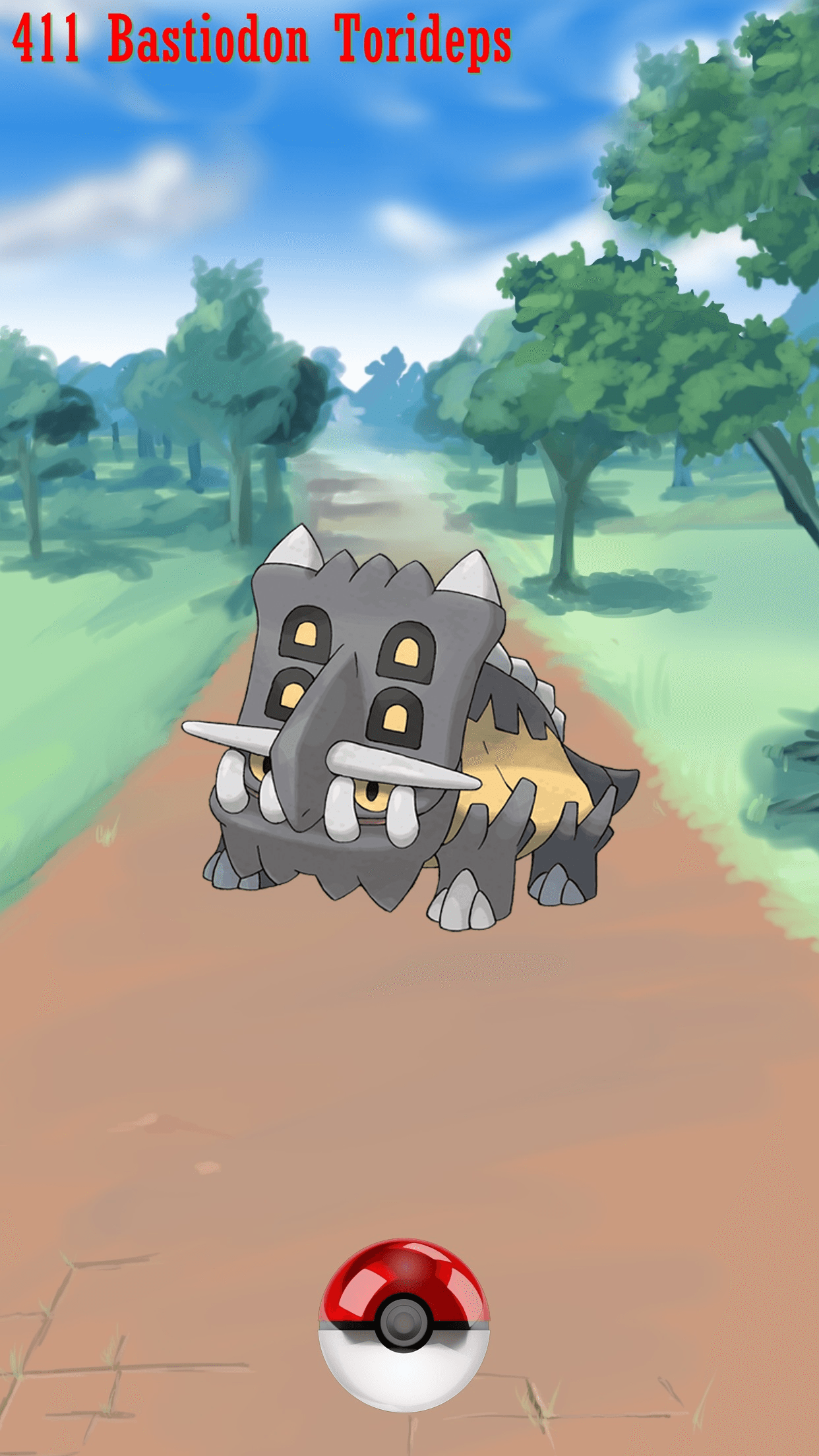 Street Pokeball Bastiodon Torideps