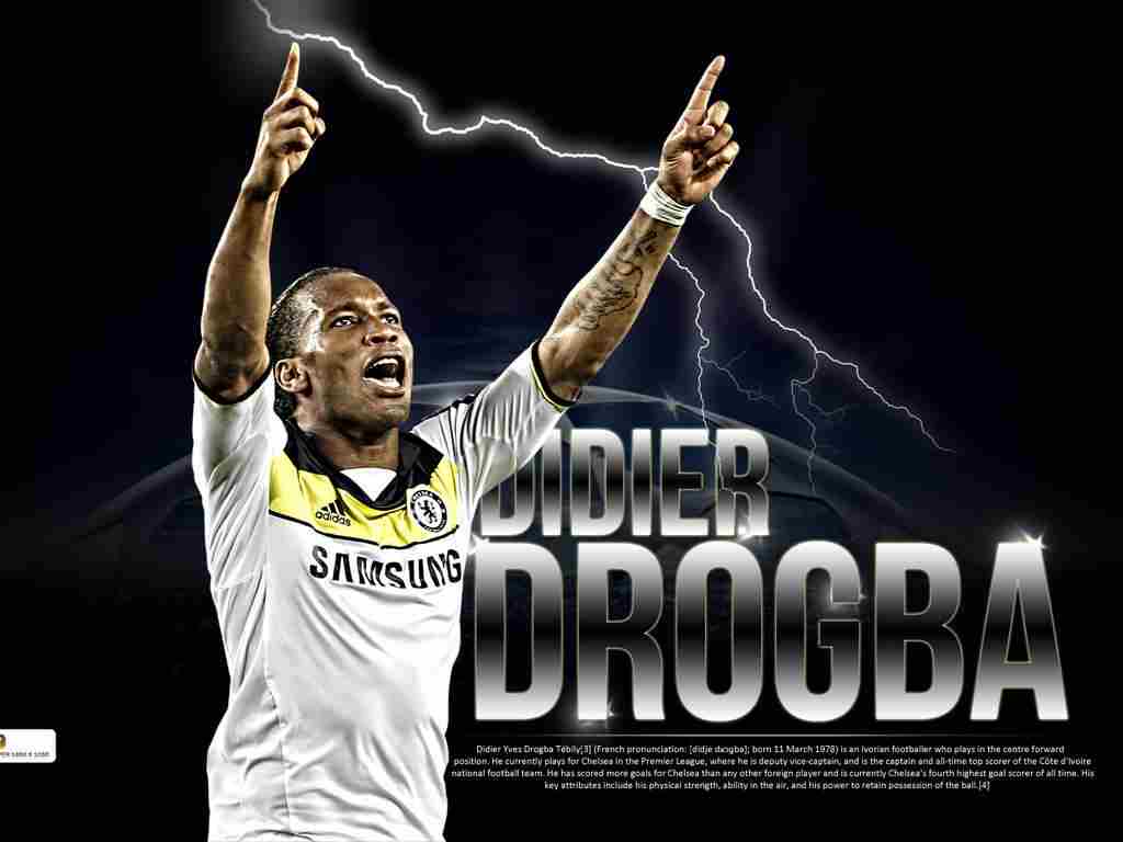 Didier Drogba 2K Wallpapers