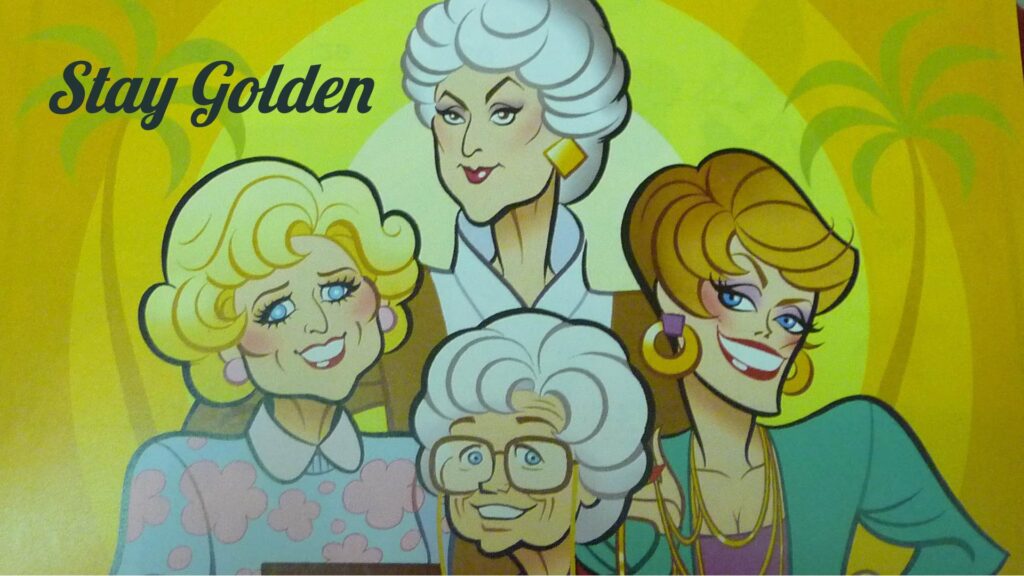 The Golden Girls Cartoon 2K Wallpapers » FullHDWpp