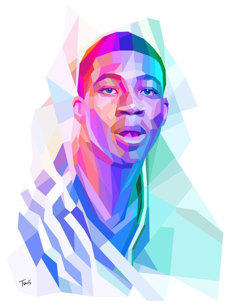 Giannis Antetokounmpo and all the colors of Greece