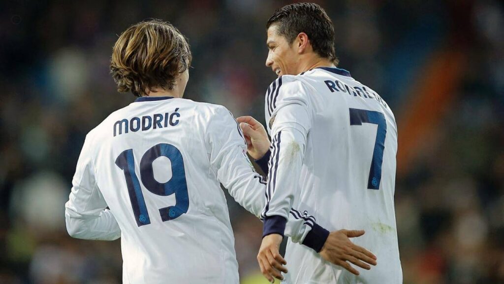 Luka Modric and Cristiano Ronaldo Wallpapers