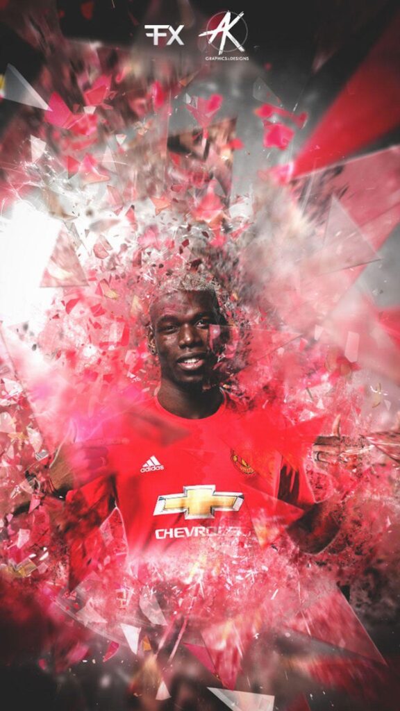 Paul Pogba Manchester United iPhone Wallpapers