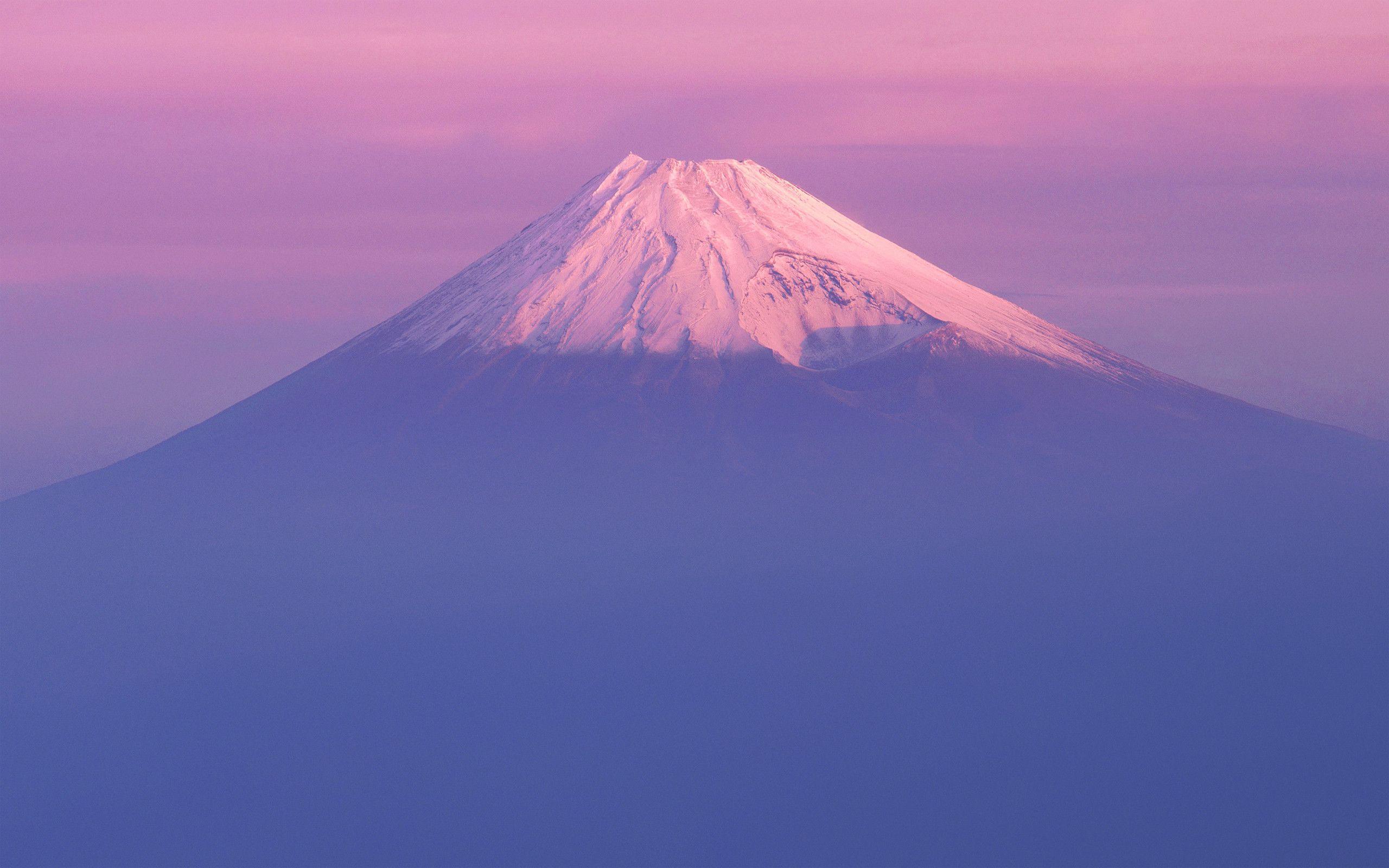 Mac OS X Lion Fuji Mountain Wallpapers
