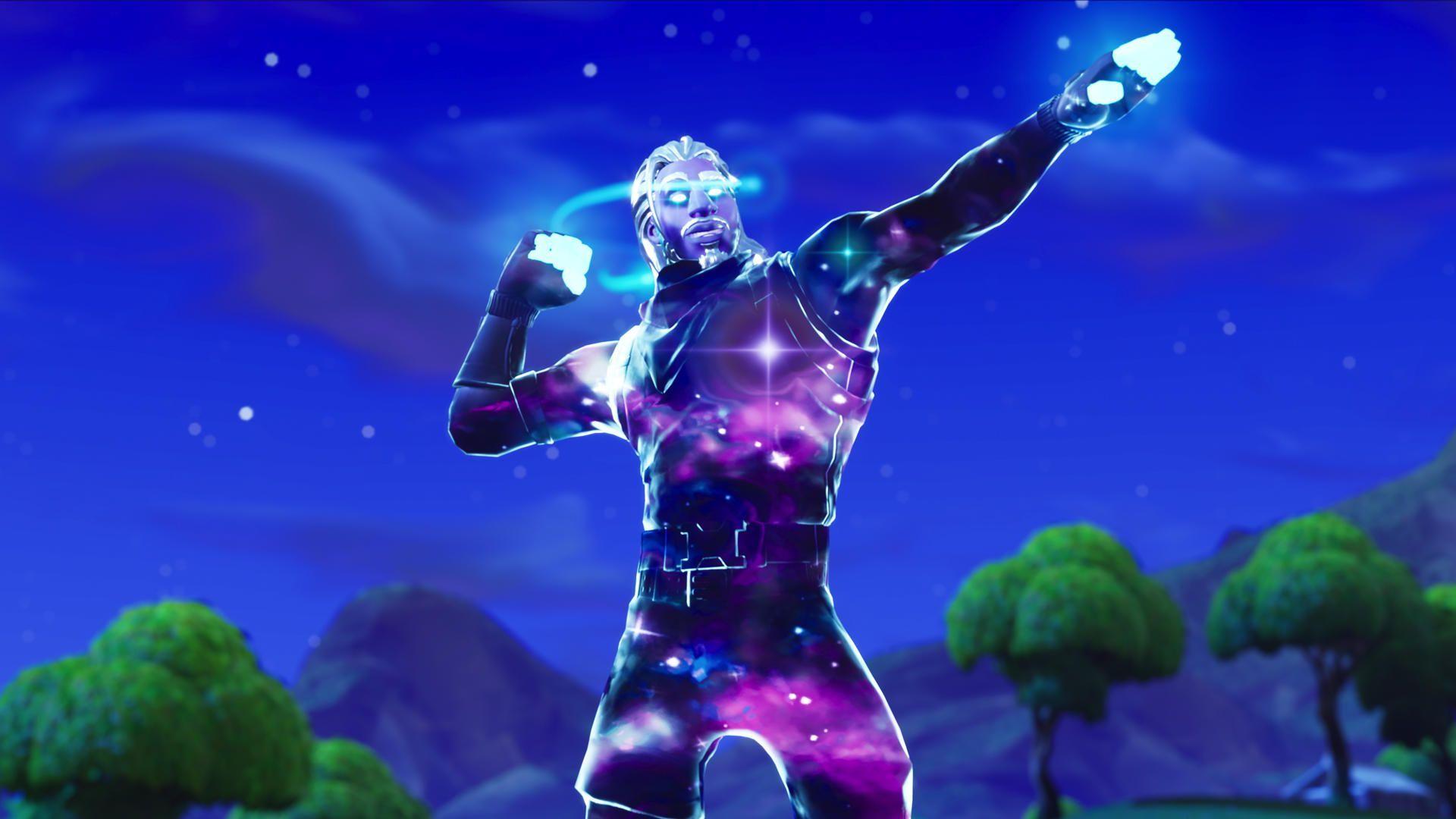 Fortnite Galaxy Skin First Look and gameplay
