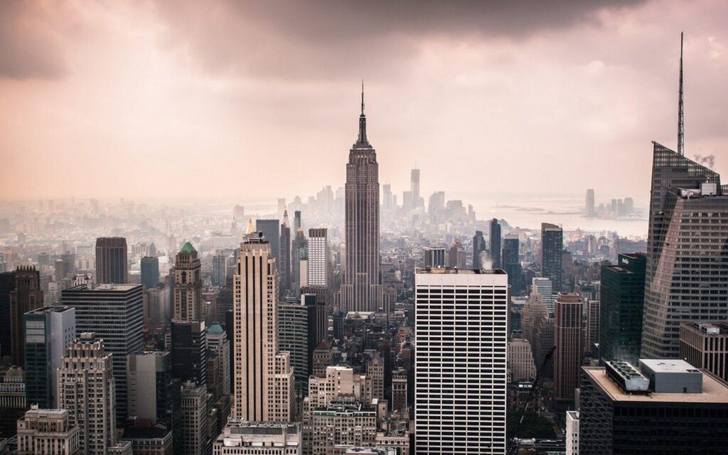 USA New York City Empire State Building wallpapers