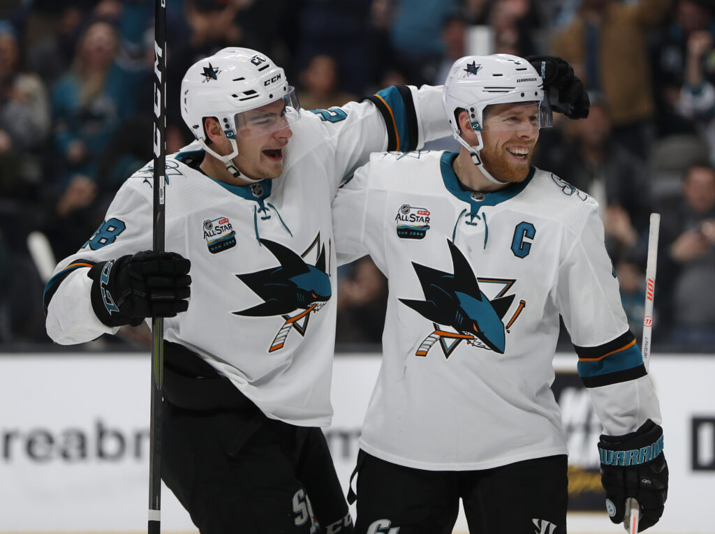 NHL All Star Game Sharks center Joe Pavelski keeps chugging
