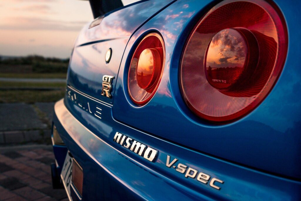 Nissan, Nissan Skyline GT R R, Car, Blue, JDM, Nismo Wallpapers