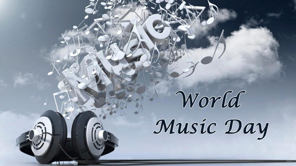 World Music Day Headphones Music Black Backgrounds Akg