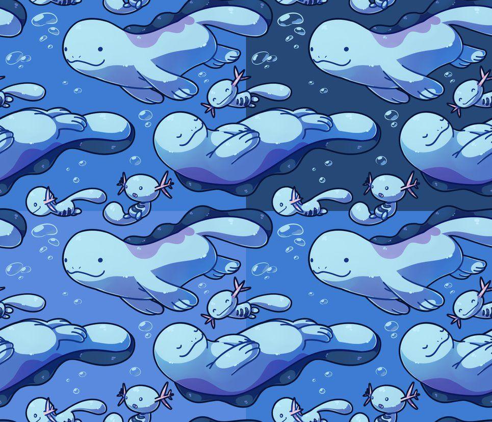 Quagsire Wallpapers by EmeraldOx
