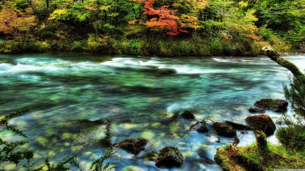 River In Patagonia 2K desk 4K wallpapers High Definition