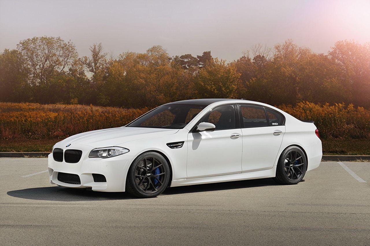 Wallpapers BMW F White automobile