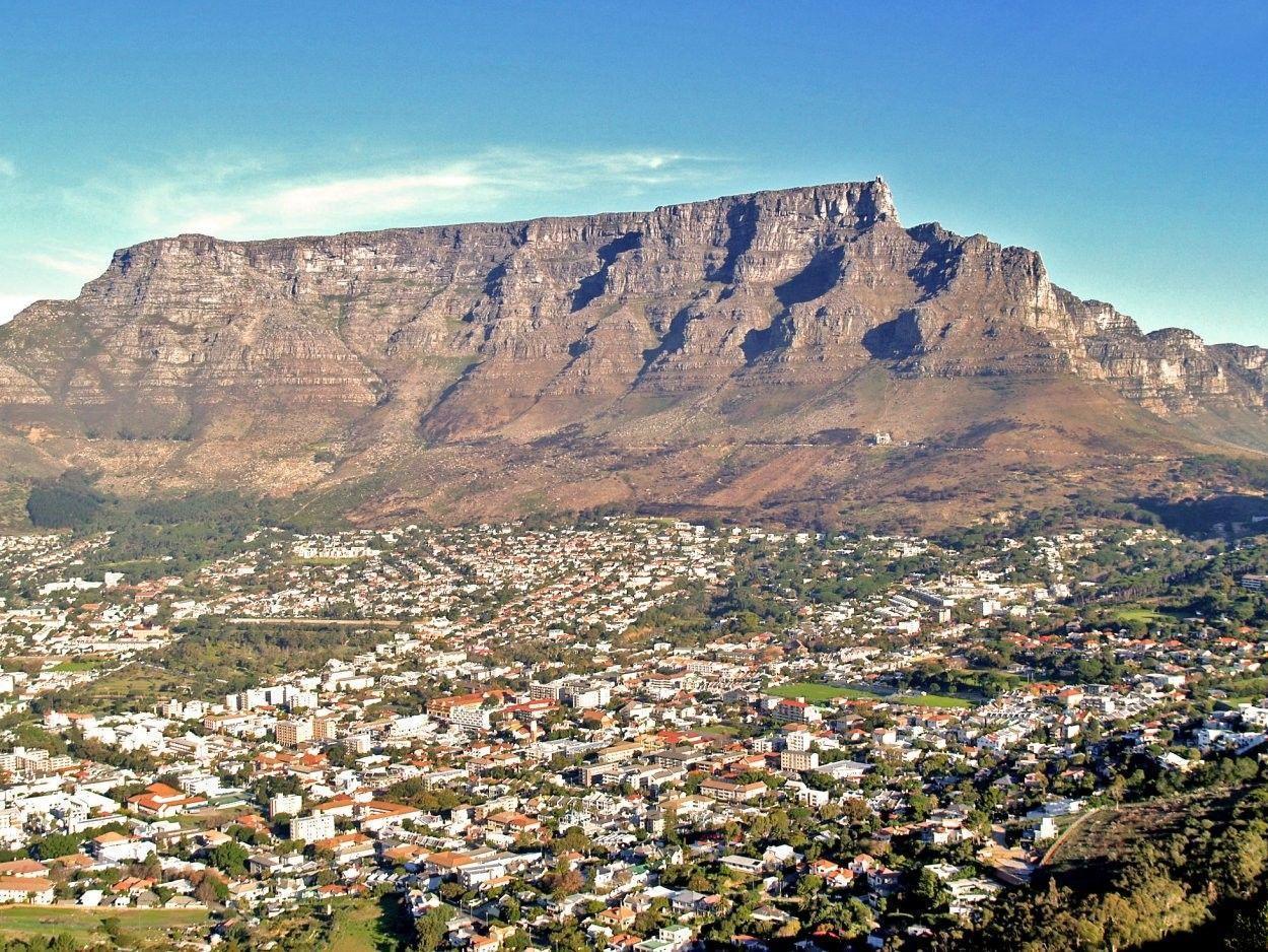 Mountain Table Mountain Cape Town CapeTown Wallpapers Landscape