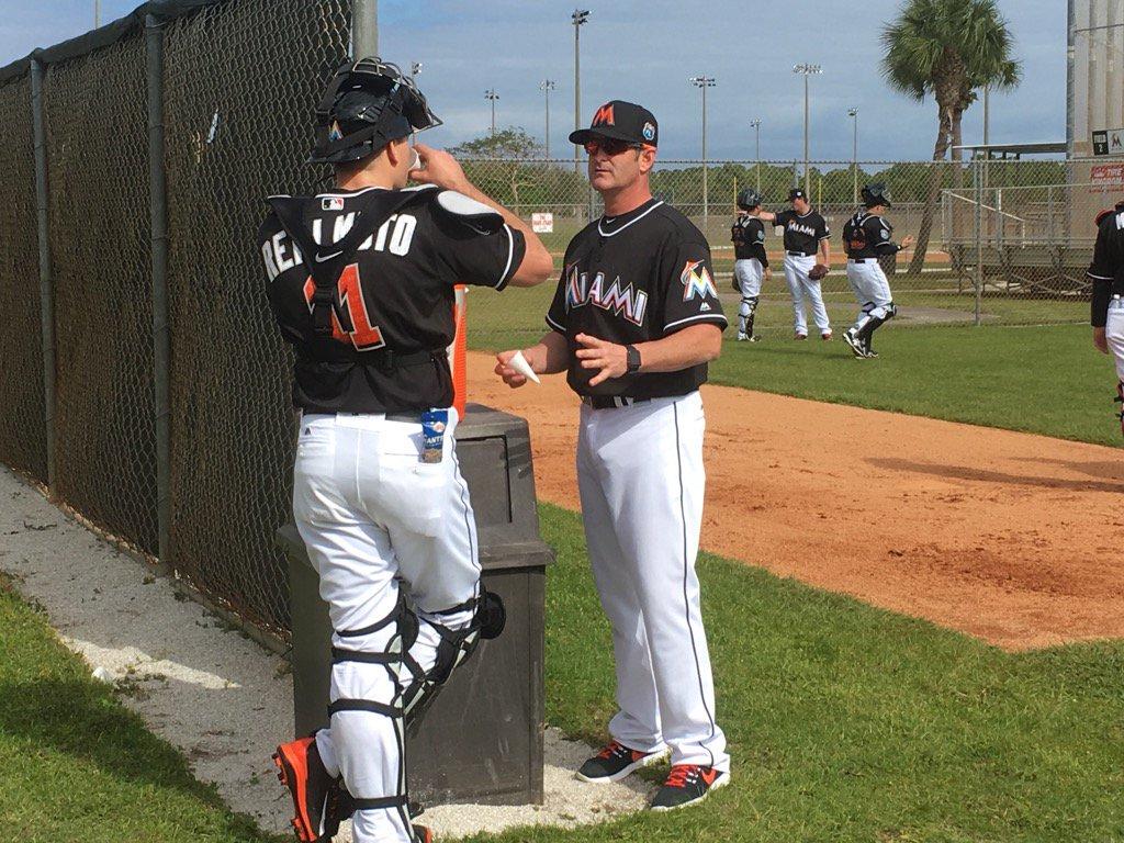 Joe Frisaro on Twitter JT Realmuto and new catching coach Brian