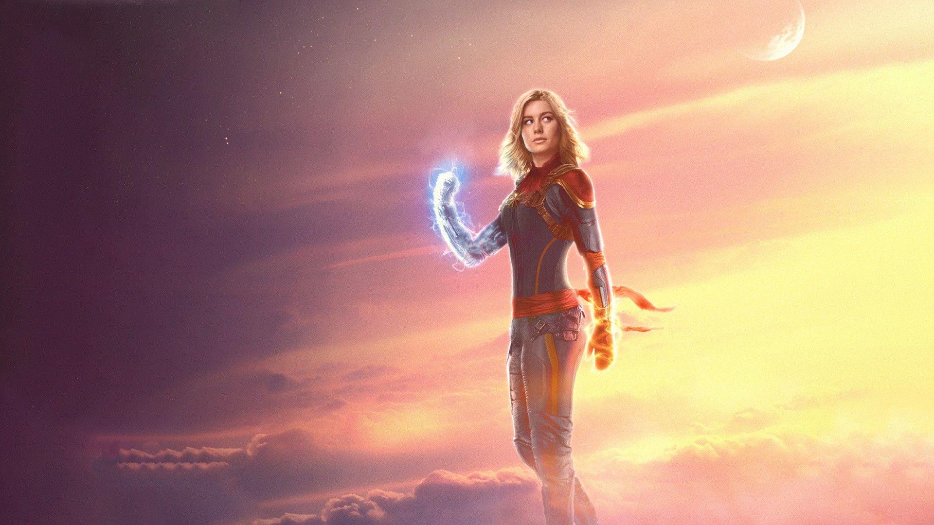 Brie Larson as Captain Marvel Wallpapers