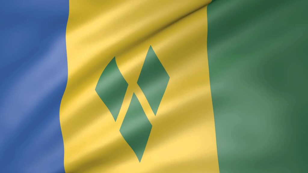 St Vincent and the Grenadines Animated Flag