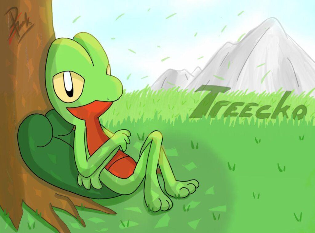 Pokemon Treecko by Ppoint