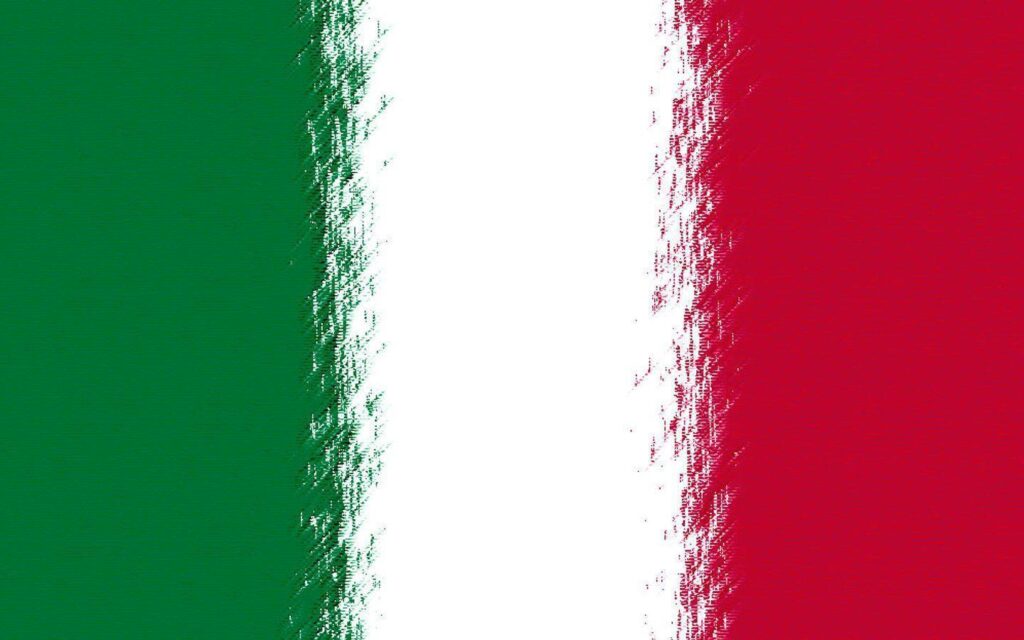 Italian flag Wallpaper