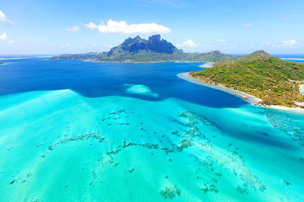Wallpapers Bora Bora French Polynesia Sea Nature Tropics Landscape
