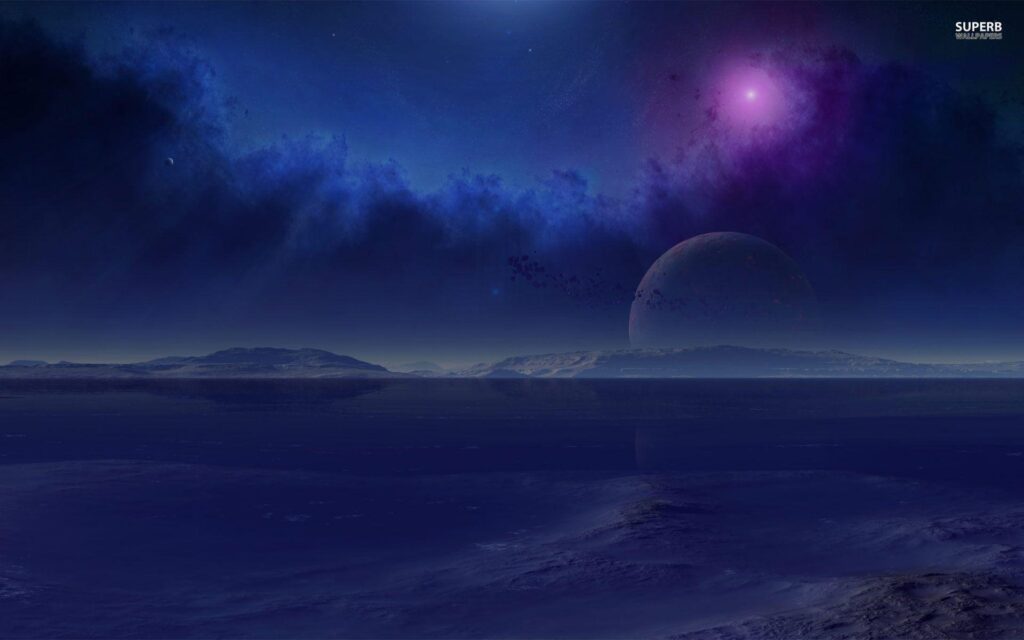 Desk 4K picture of planet neptune wallpapers