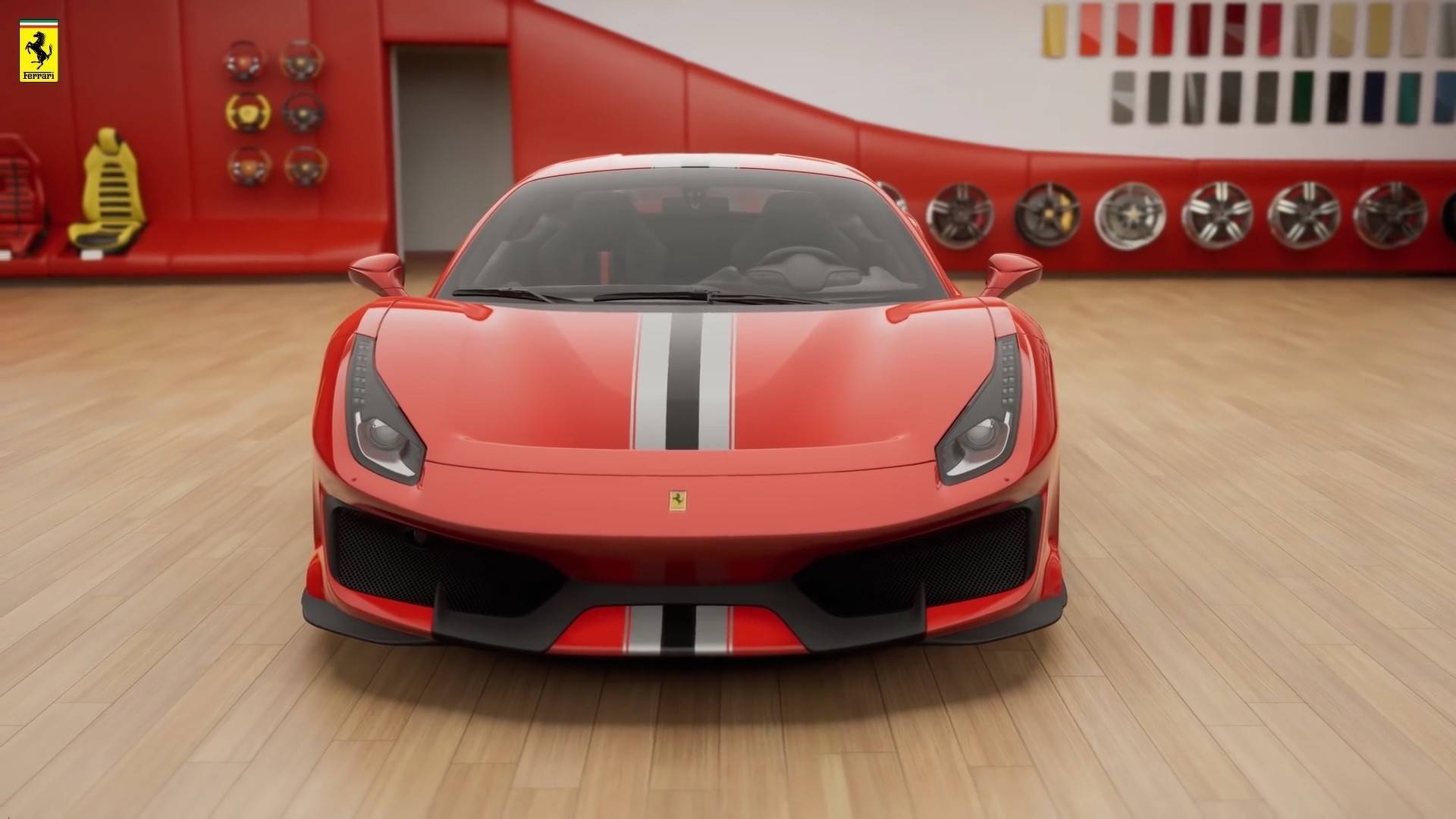 Ferrari Pista Leaks Out To Reveal Its Aggressive Body