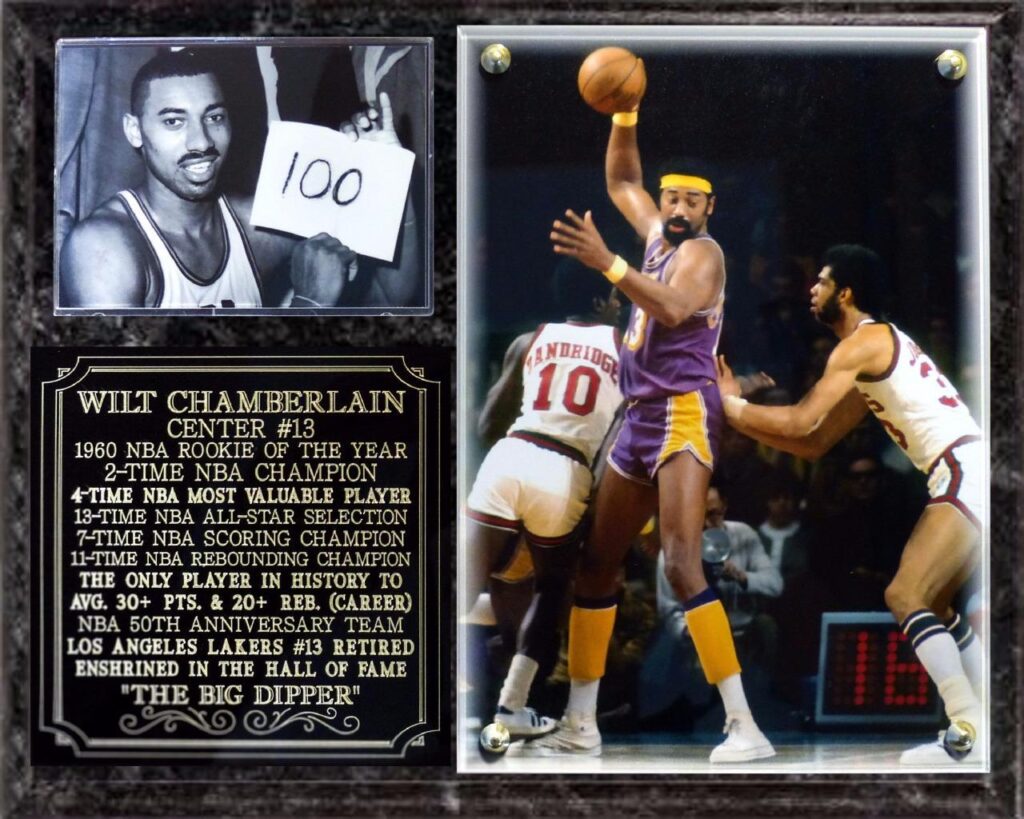 Wilt Chamberlain Los Angeles Lakers