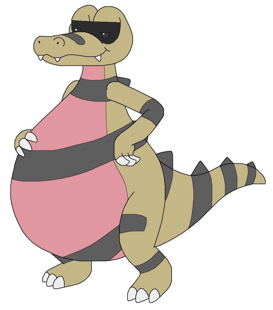 Fat Krokorok for Heath by MCsaurus