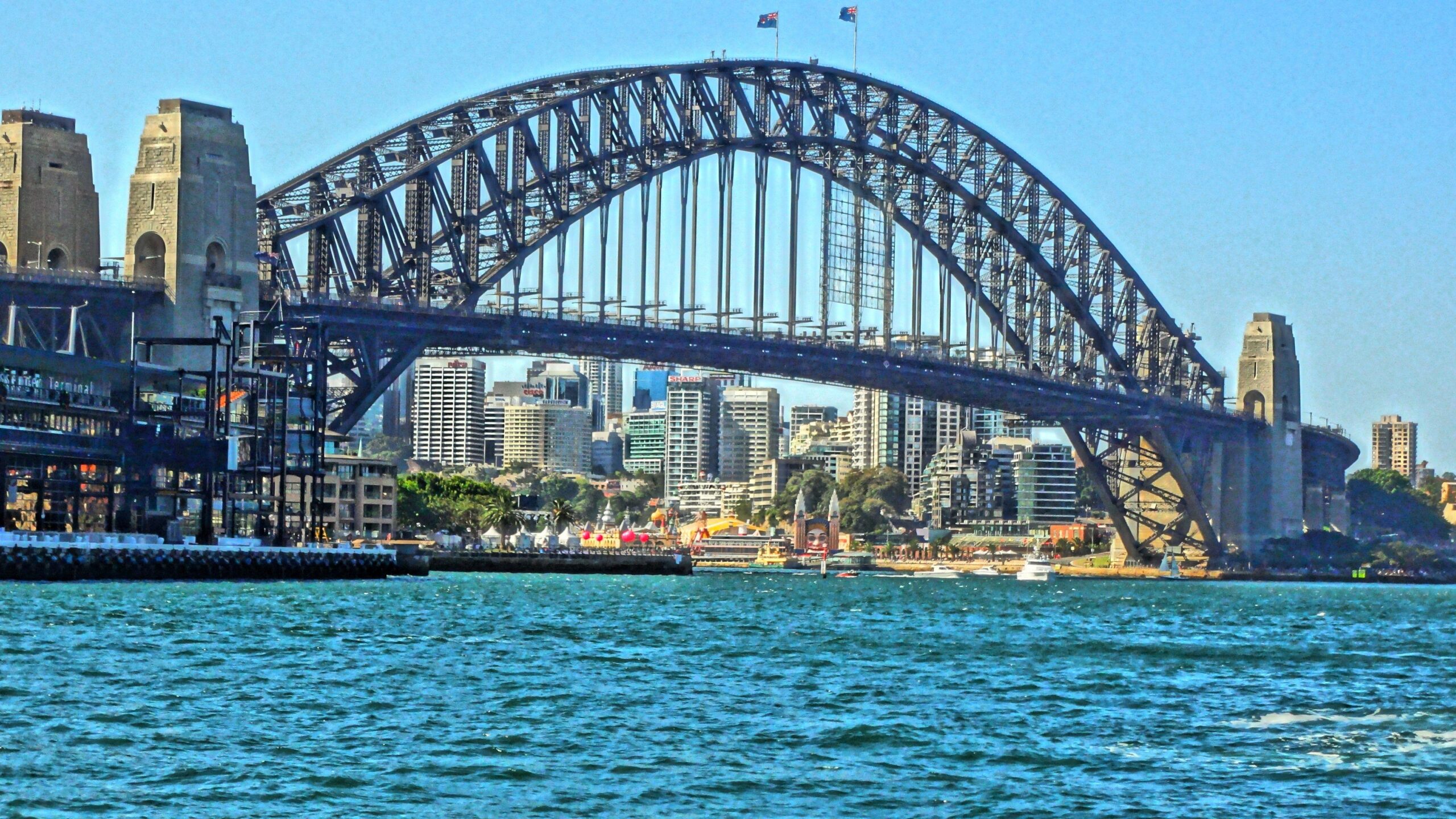 Beautiful Sydney Harbour Bridge in Australia 2K Wallpapers