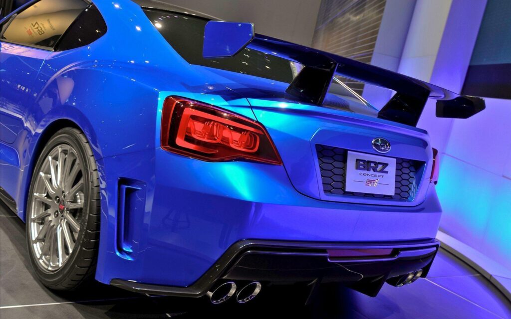 Subaru BRZ Concept STI Live