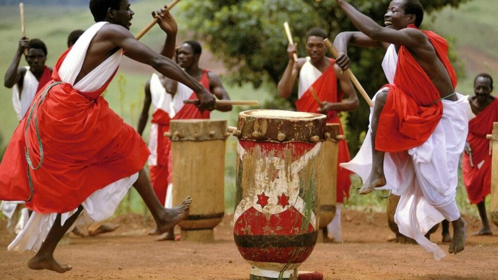 African Folk Dances Drum Music