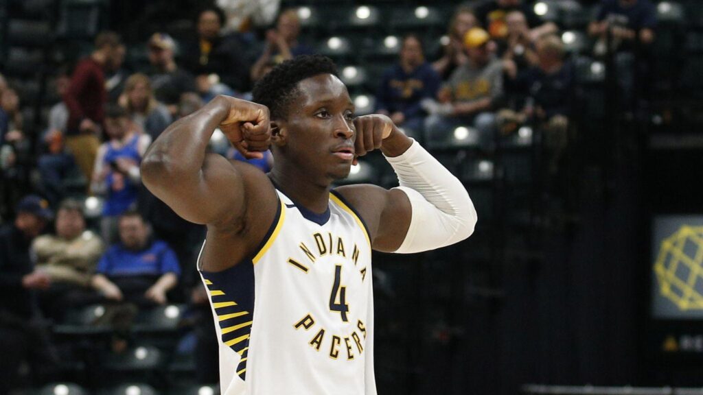 WATCH Victor Oladipo does push