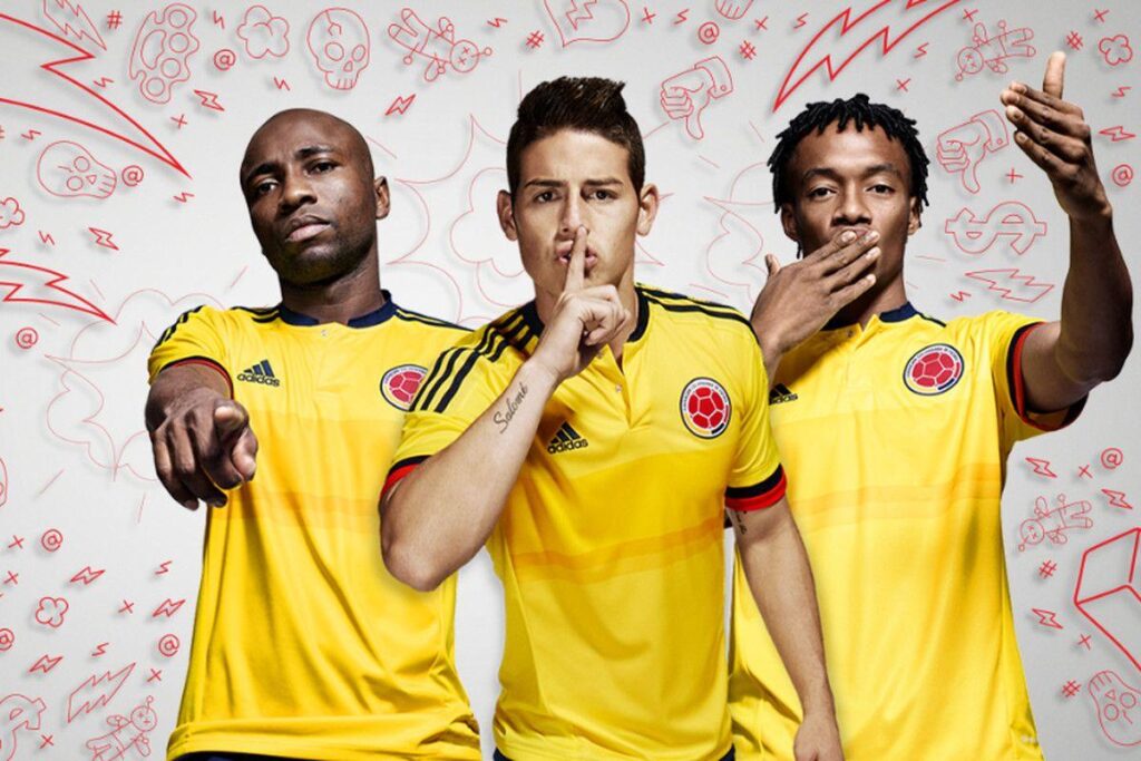 Colombia’s new Copa America home kit from adidas is fire