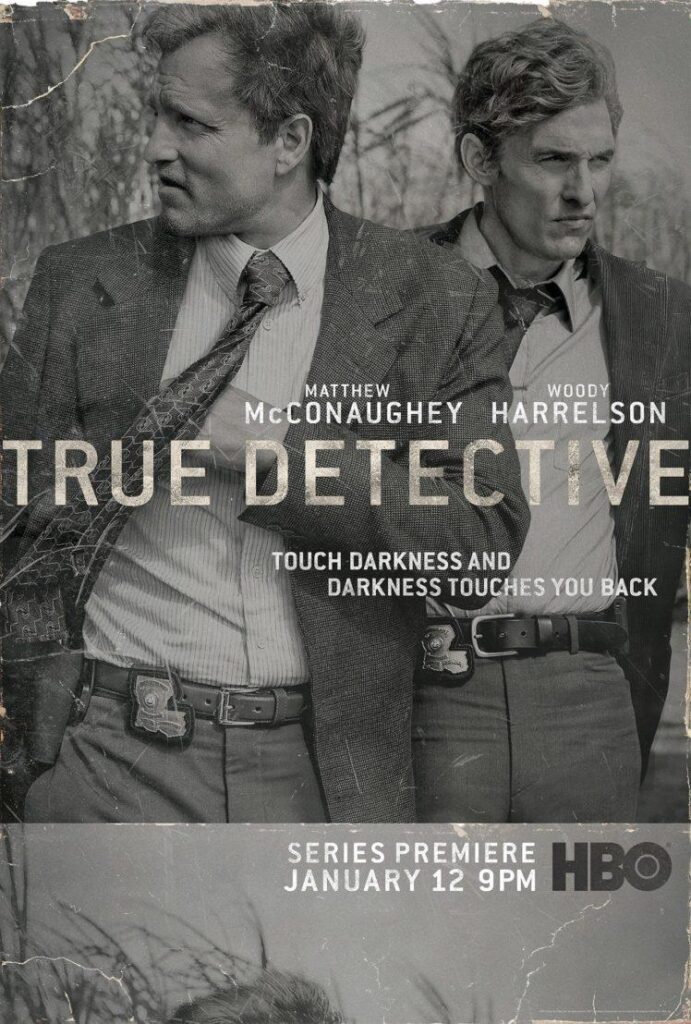 True Detective, Woody Harrelson, Matthew McConaughey 2K Wallpapers