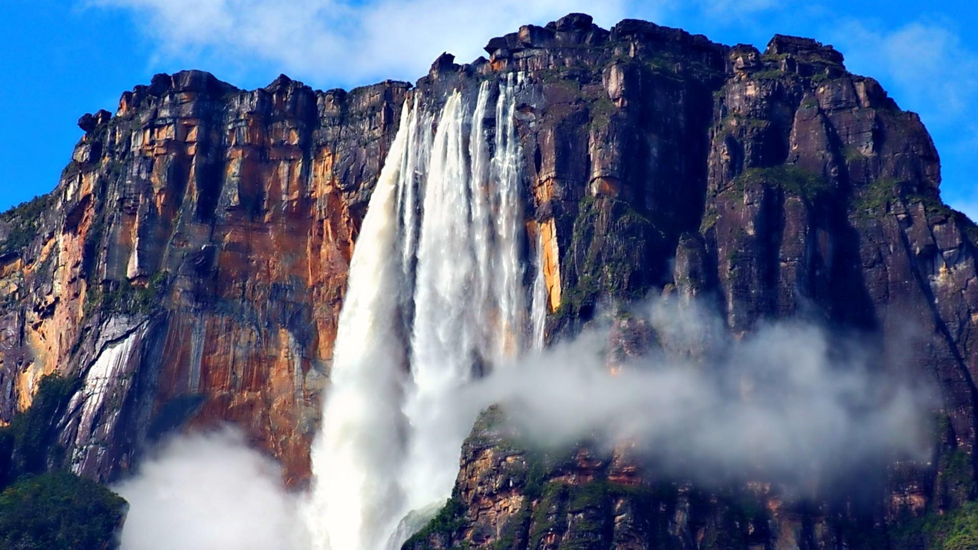 Angel falls worlds highest water wallpapers