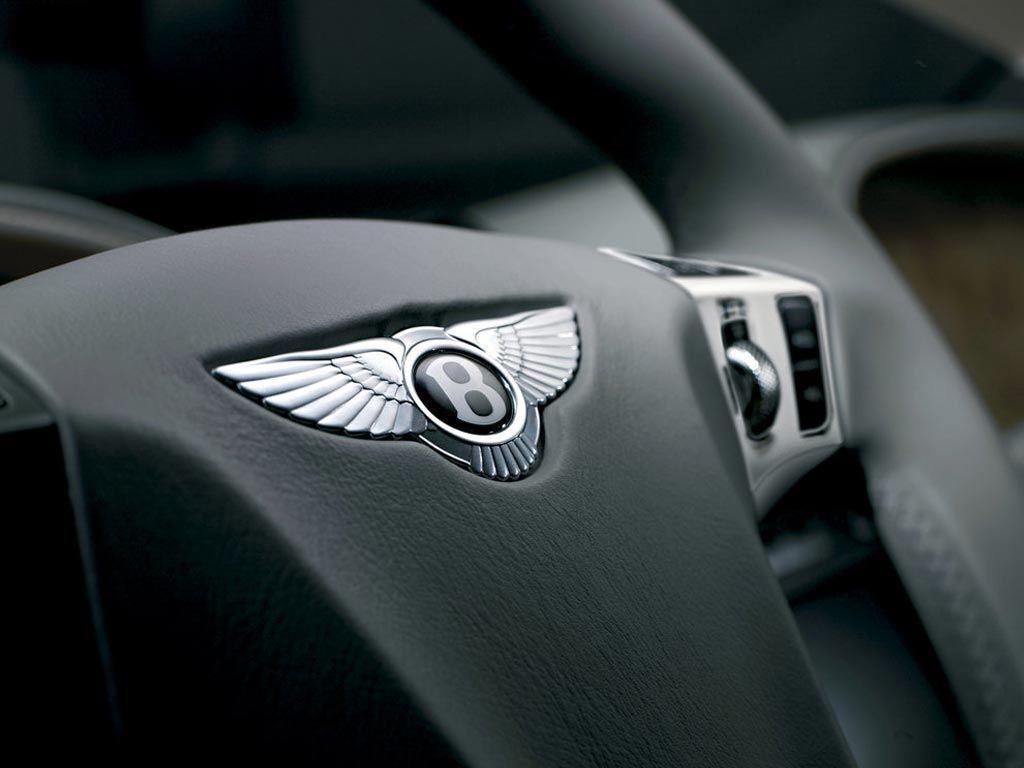 Bentley Logo On Steering Wallpapers