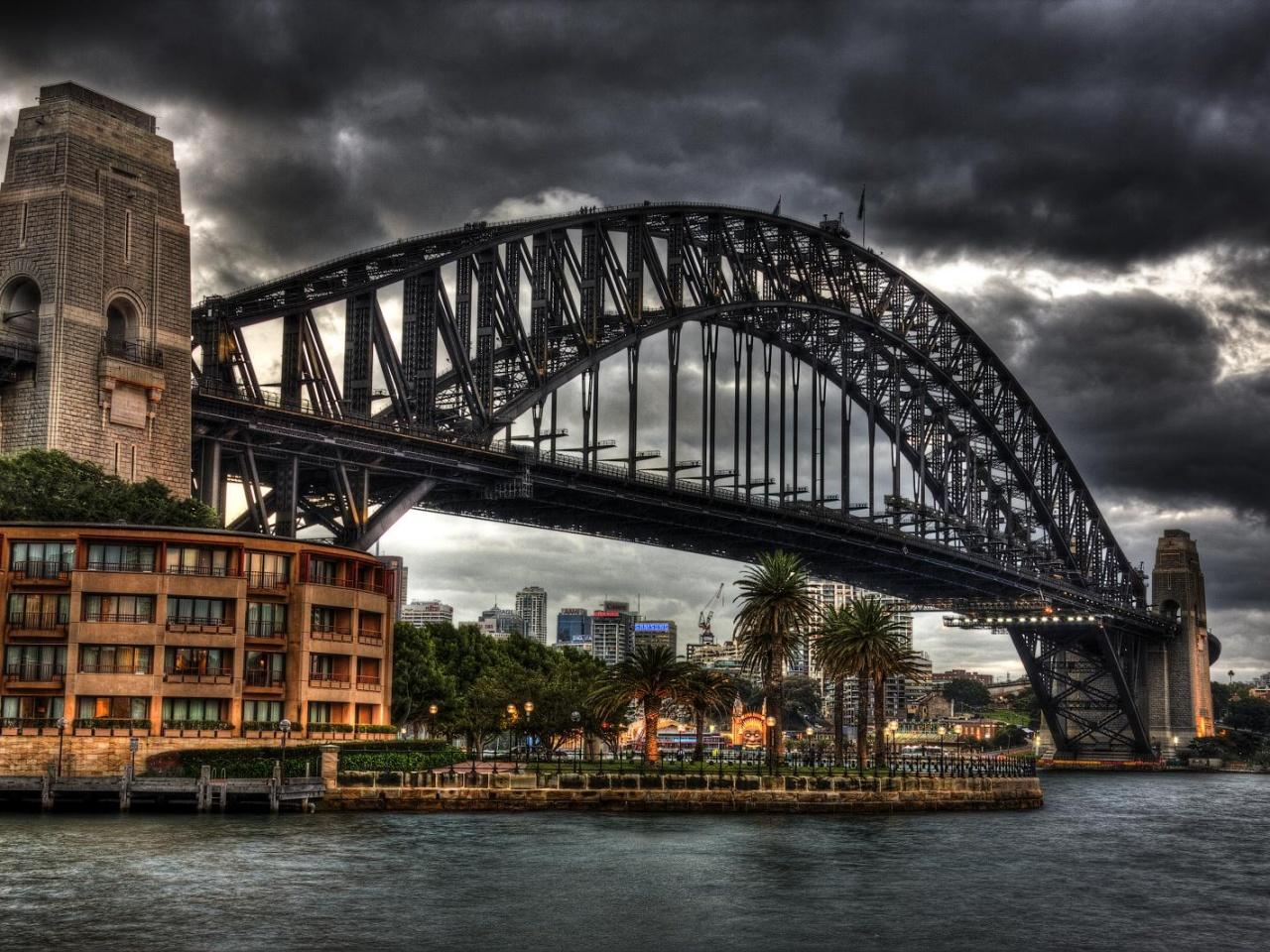 Sydney Harbour Bridge HDR Wallpapers