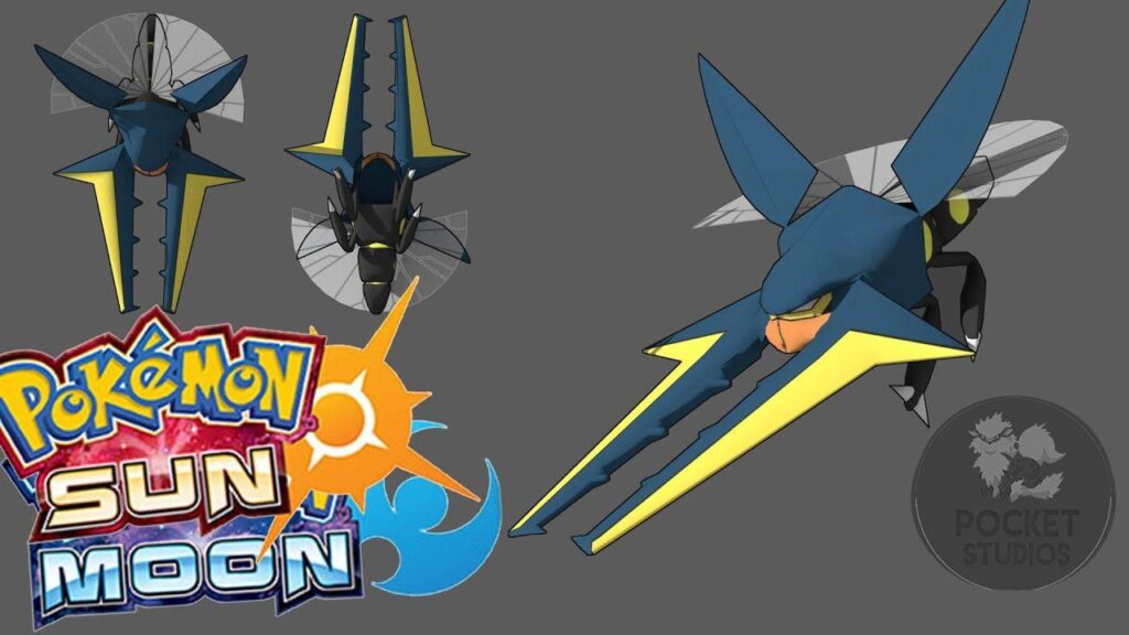 Vikavolt D Model! with Pokemon Sun and Moon Discussion