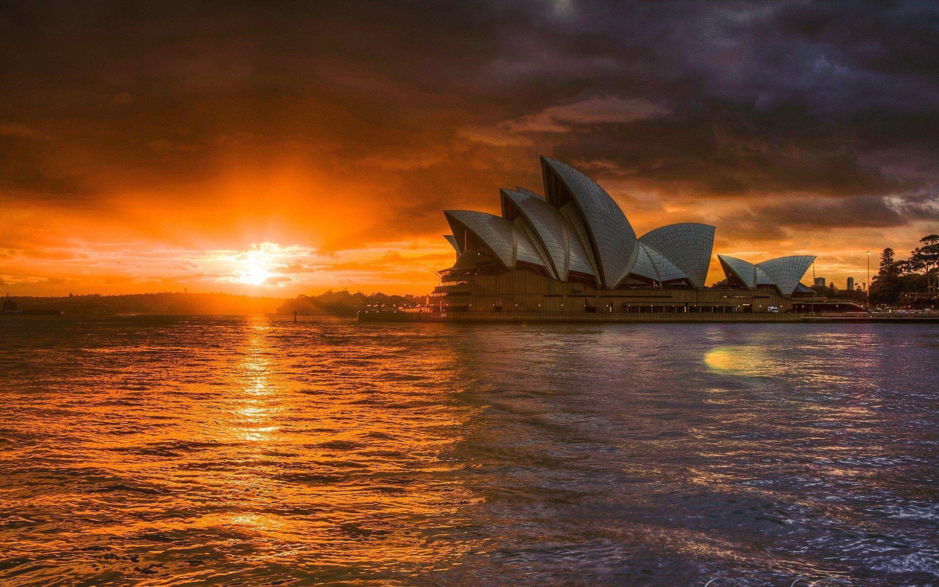 Opera House Sydney Australia Wallpapers 2K Free Download