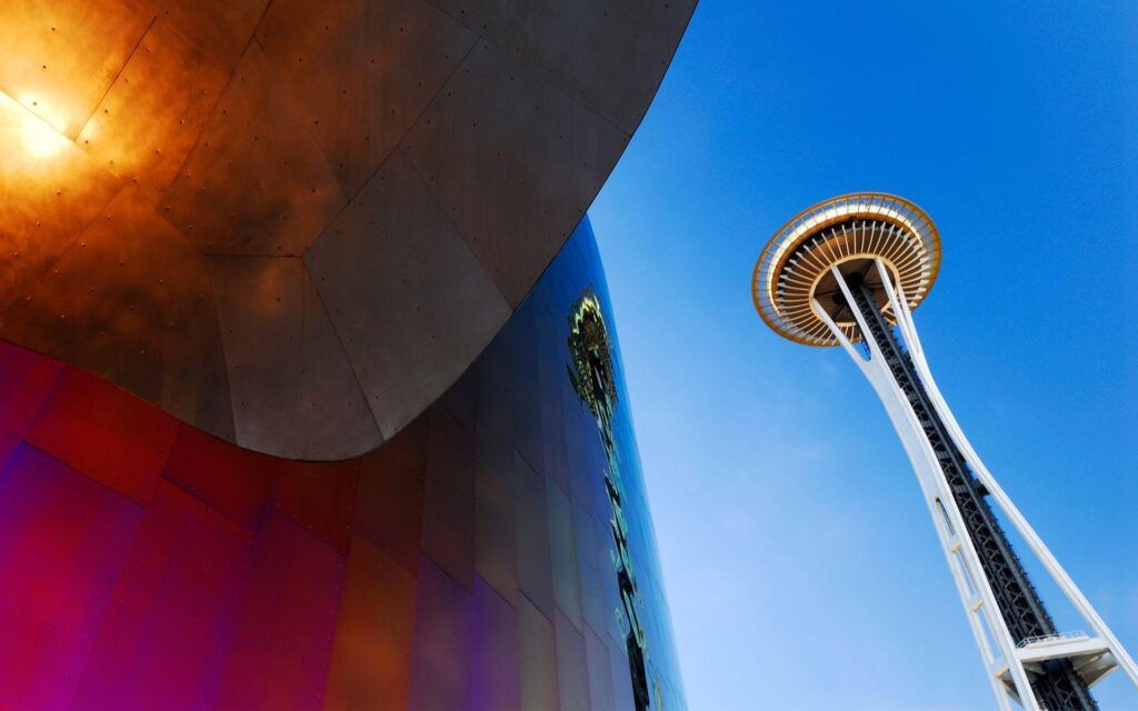 Space Needle Tower Seattle Wallpapers