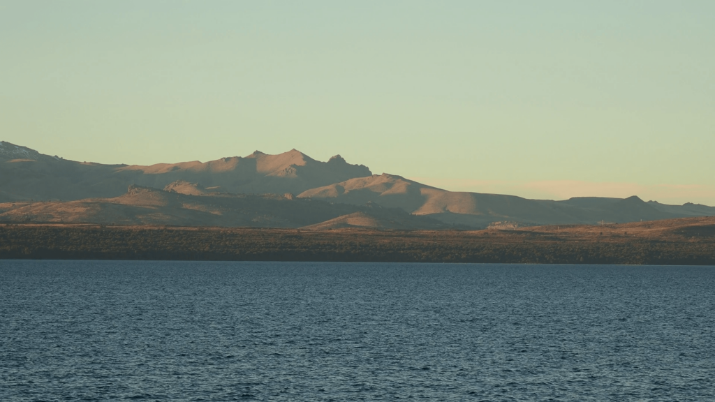 Nahuel Huapi Lake at sunset, San Carlos de Bariloche, Nahuel Huapi