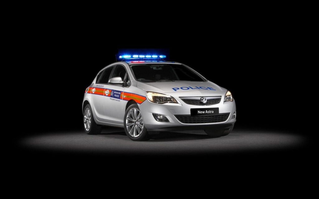 Vauxhall Astra Police Car Wallpapers