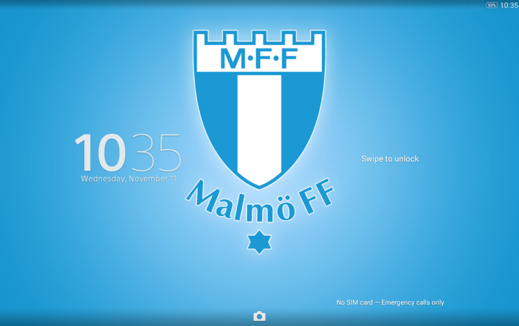 Download Xperia Malmö FF Theme
