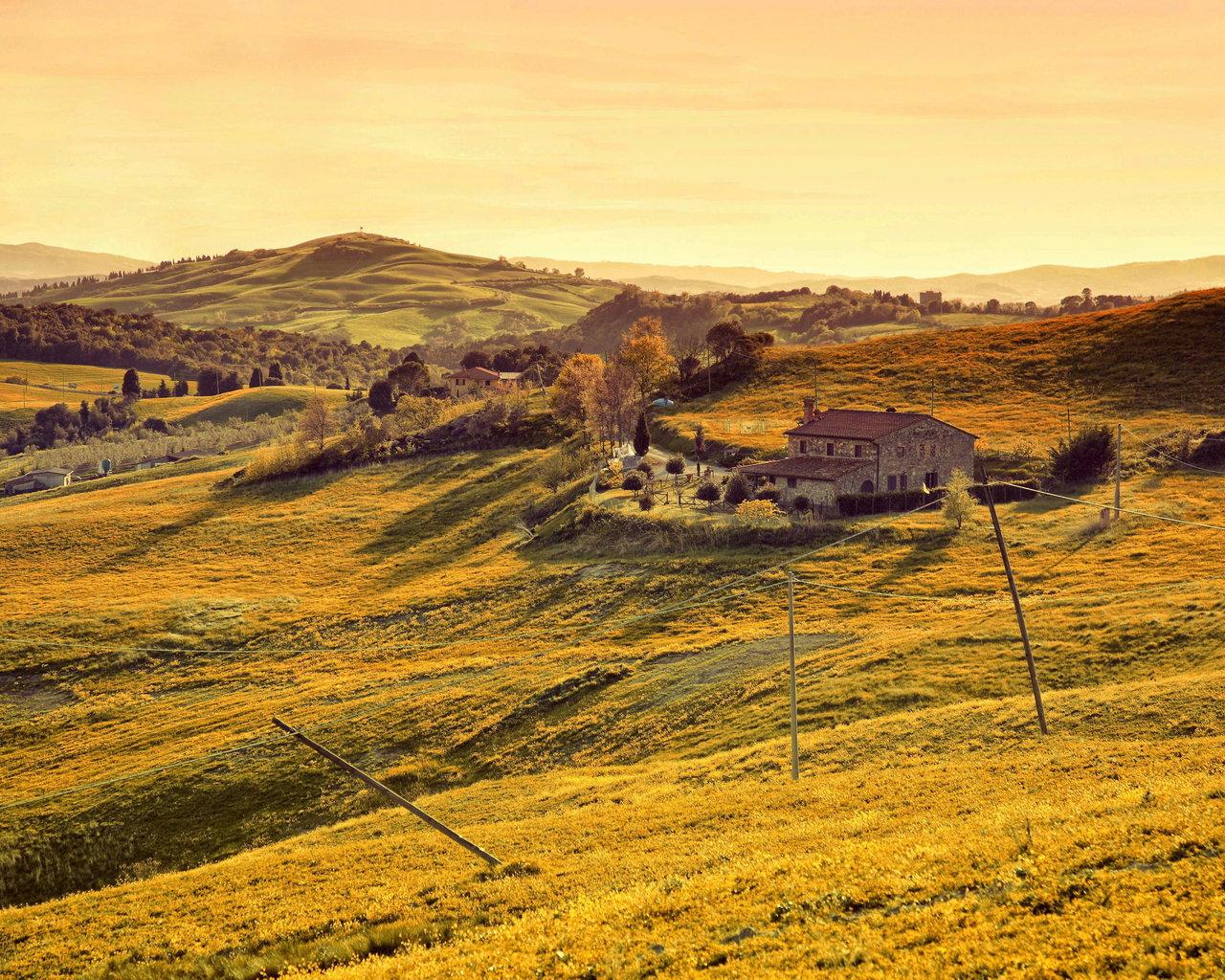 Tuscan countryside wallpapers desktop
