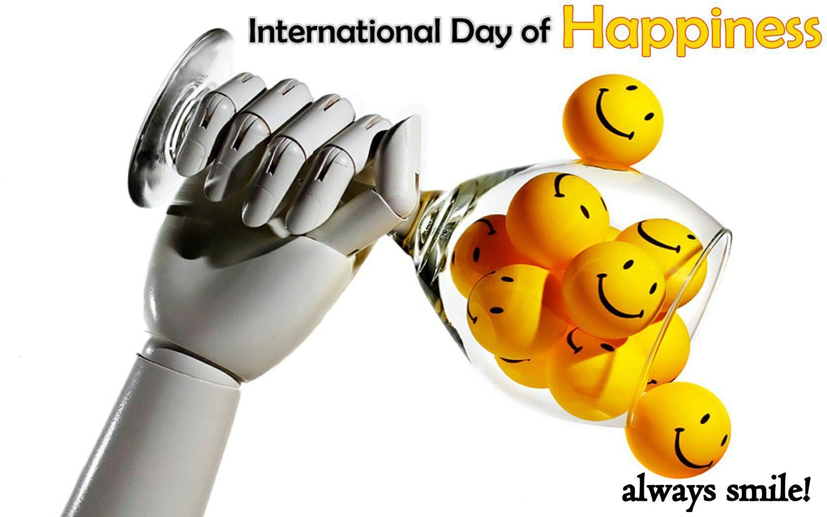 International Day Of Happiness Wall