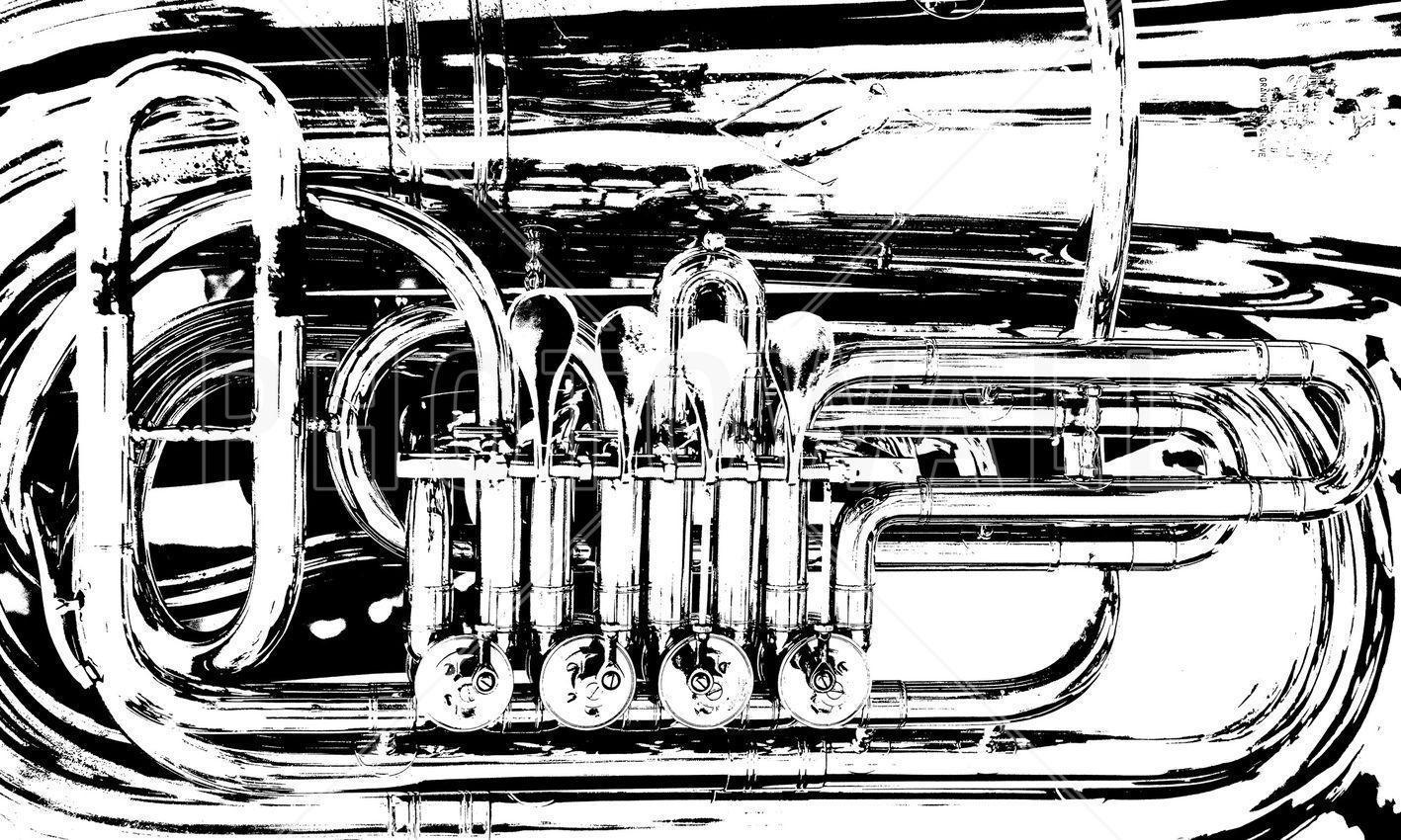 Brass Horn Valve