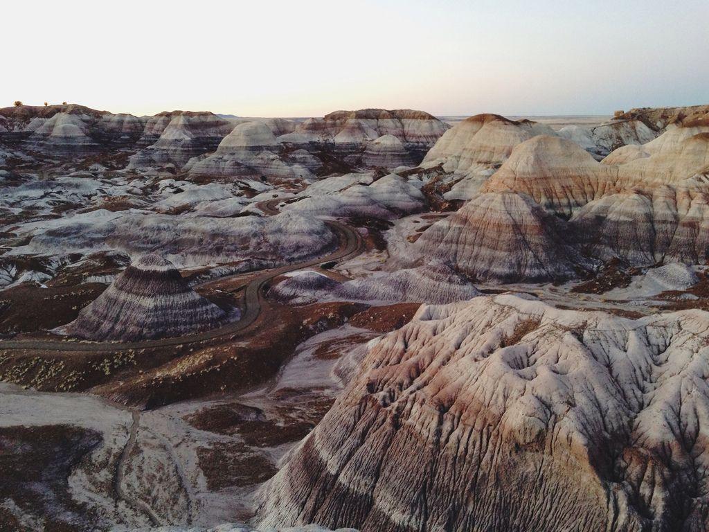 Blue mesa Petrified Forest National Park, Arizona